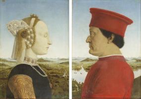 Diptych of the Count and Countess of Urbino, Federico da Montefeltro and Battista Sforza
