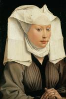Portrait of a Woman with a Winged Bonnet