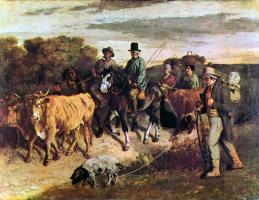 Farmers of Flagey on the Return From the Market