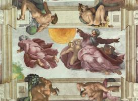 Creation of the Sun, Moon, and Plants