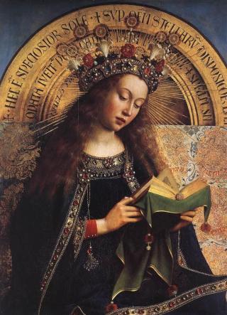 The Ghent Altarpiece - Virgin Mary
