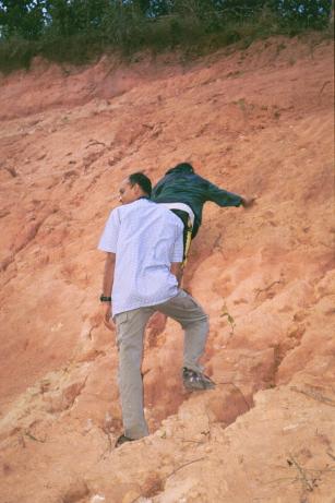 A bit of climbing