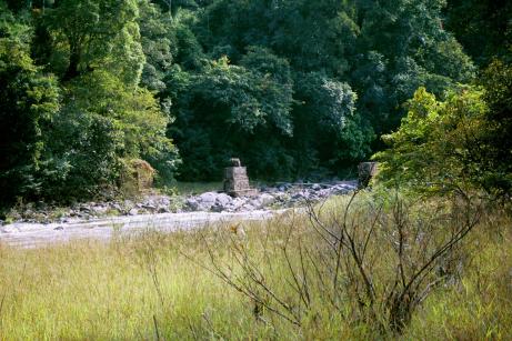 The broken bridge